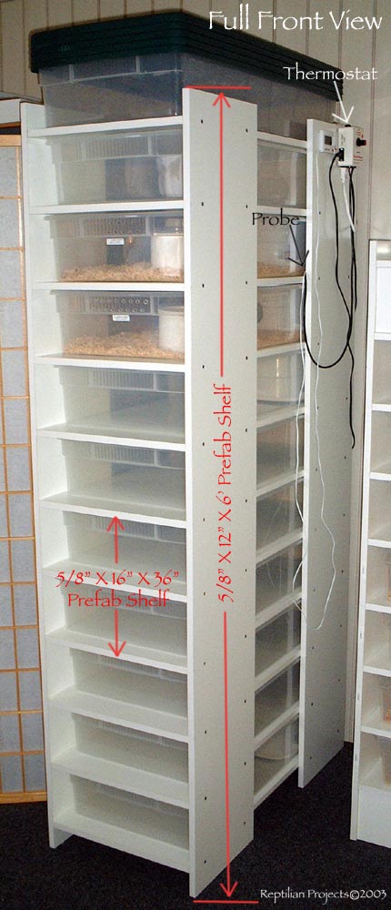 heat cable for snake rack